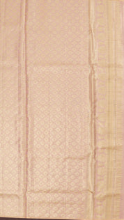 Lavender Dharmavaram Pattu Saree with Floral Border