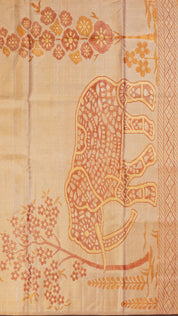 Multi-Colour Dharmavaram Pattu Saree with Self Border