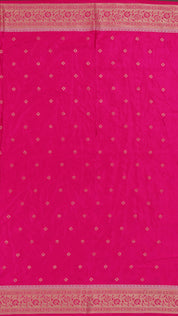 Multi-Colour Dola Silk Saree with Self Zari Border