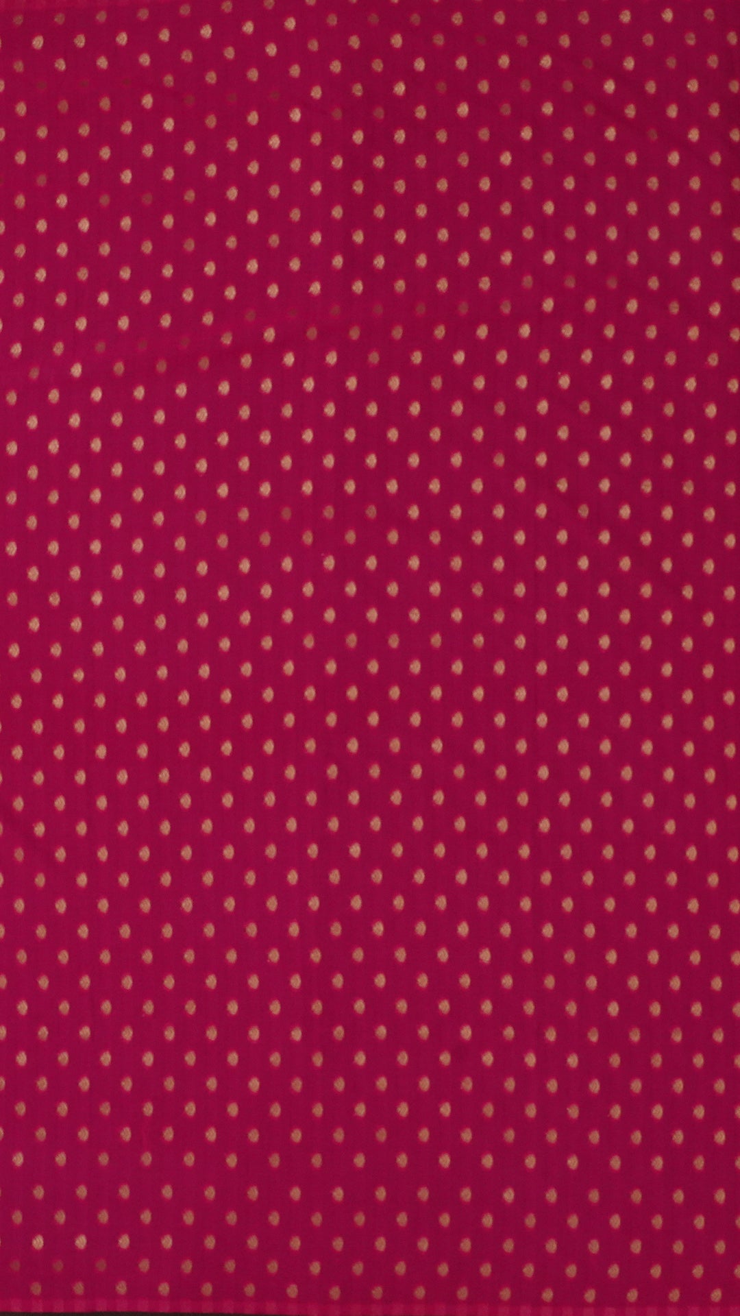 Dark Pink Georgette Silk Saree with Medium Gold Self Zari Border