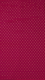 Dark Pink Georgette Silk Saree with Medium Gold Self Zari Border