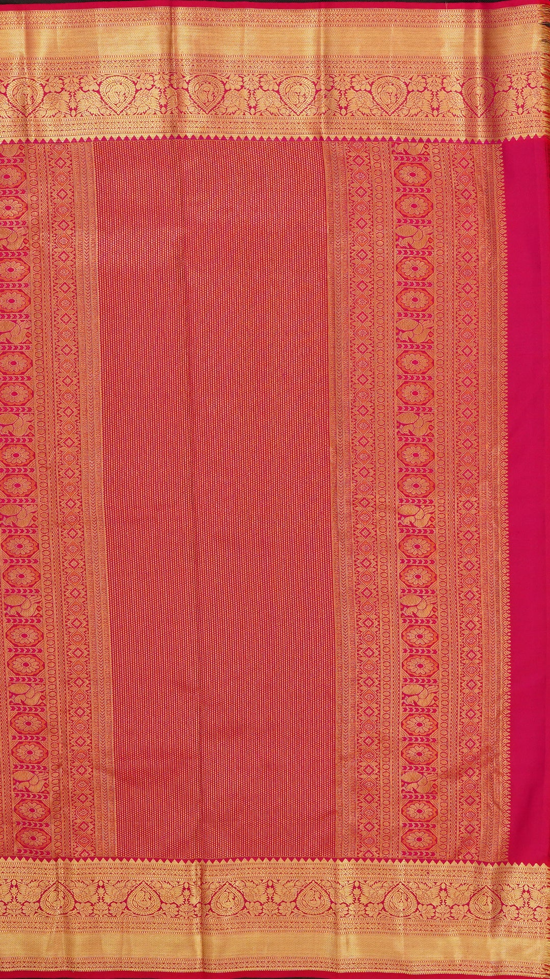 Red Kanchi Pattu Saree