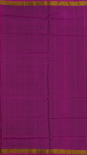 Pink Patola Silk Saree with Medium Purple Contrast Zari Border