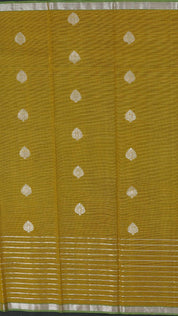 Yellow Zari Kota Saree