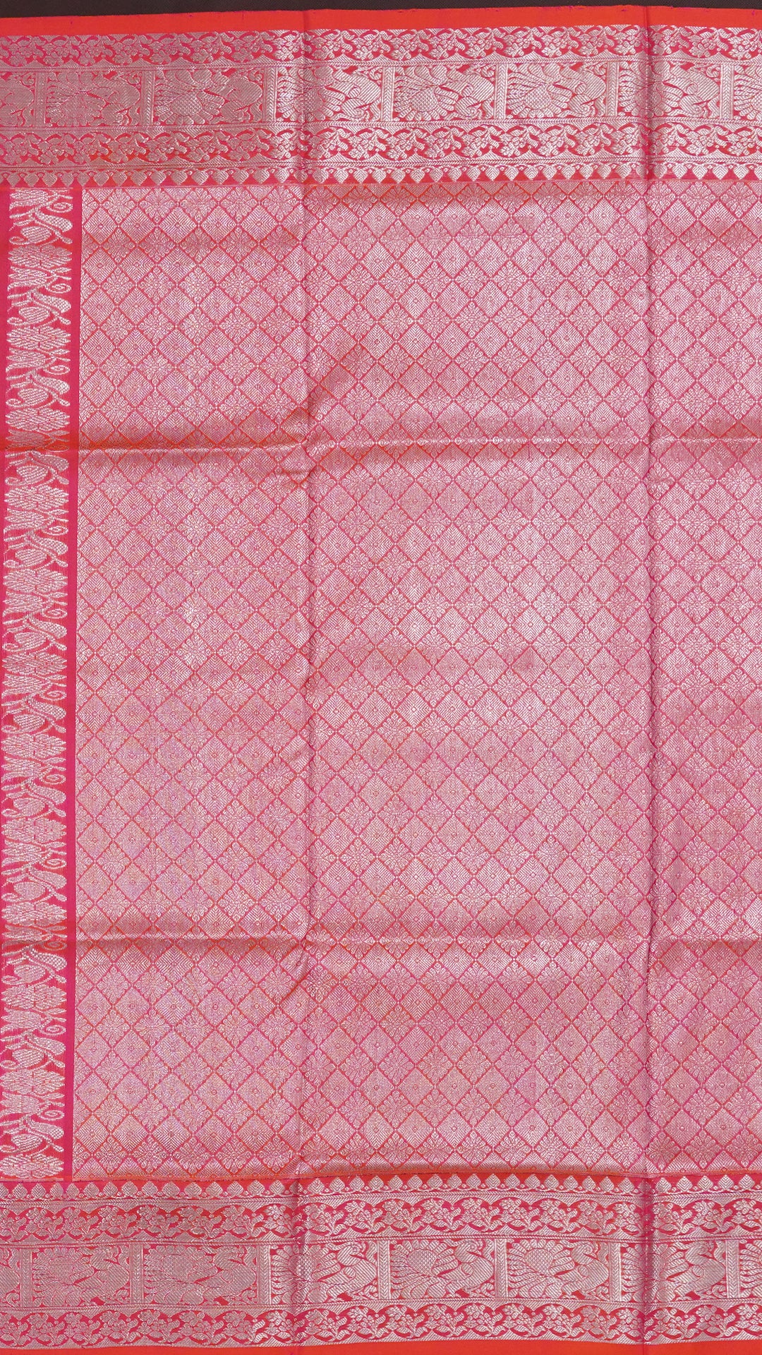 Purpule With Orange Venkatagiri Silk Saree with butta