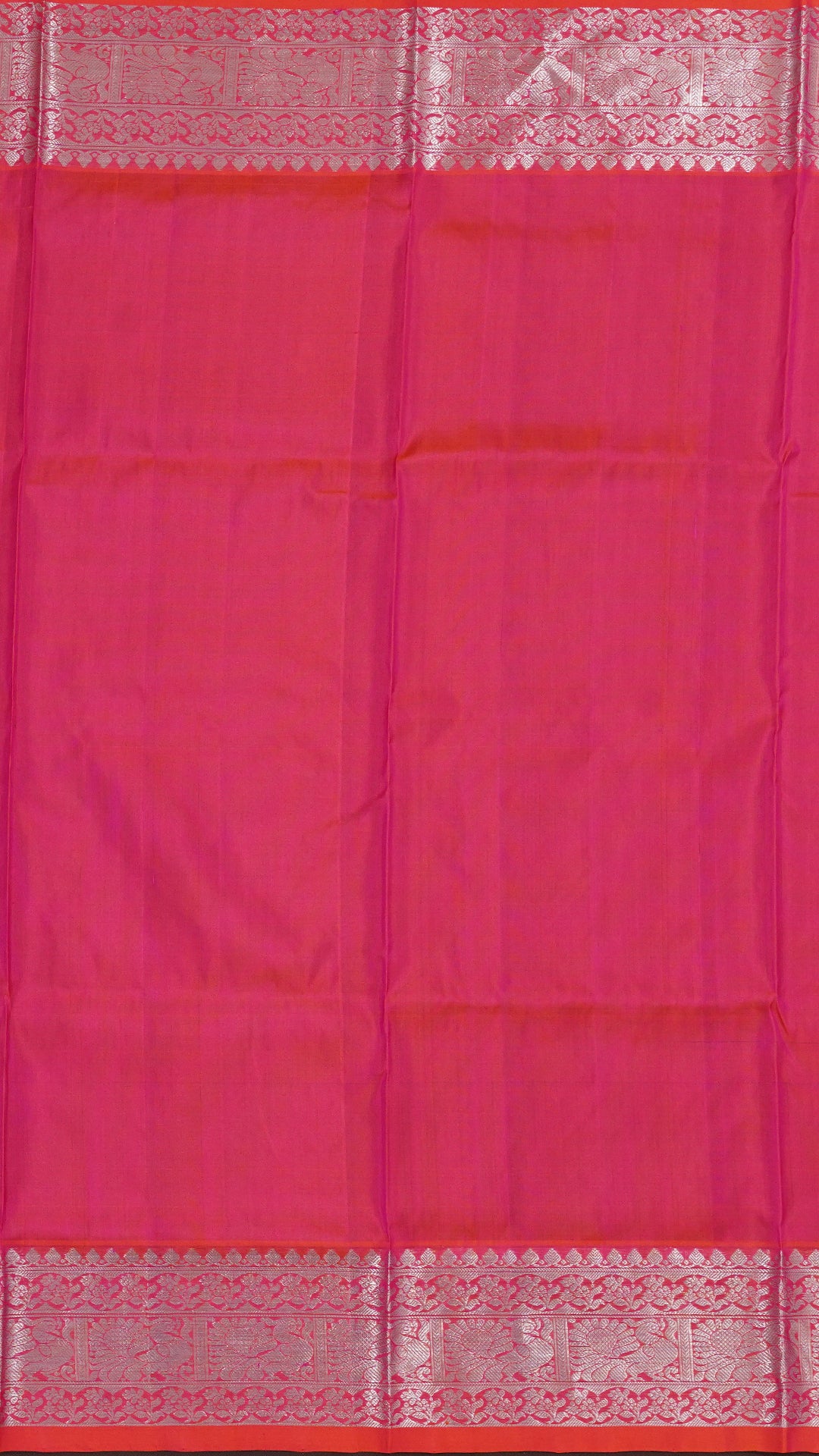 Purpule With Orange Venkatagiri Silk Saree with butta