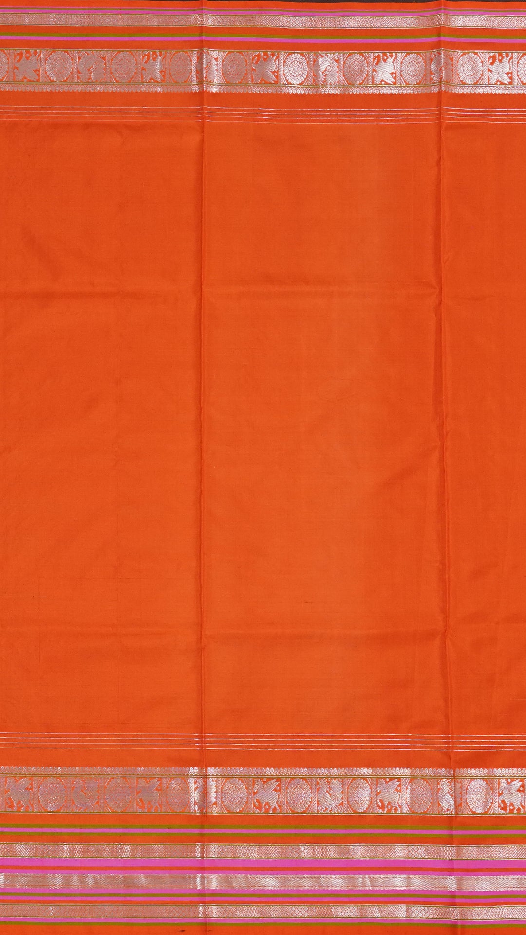 Checks with butta Pattern Silk Saree – Ivory Venkatagiri Weave