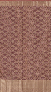 Brown Reception Saree