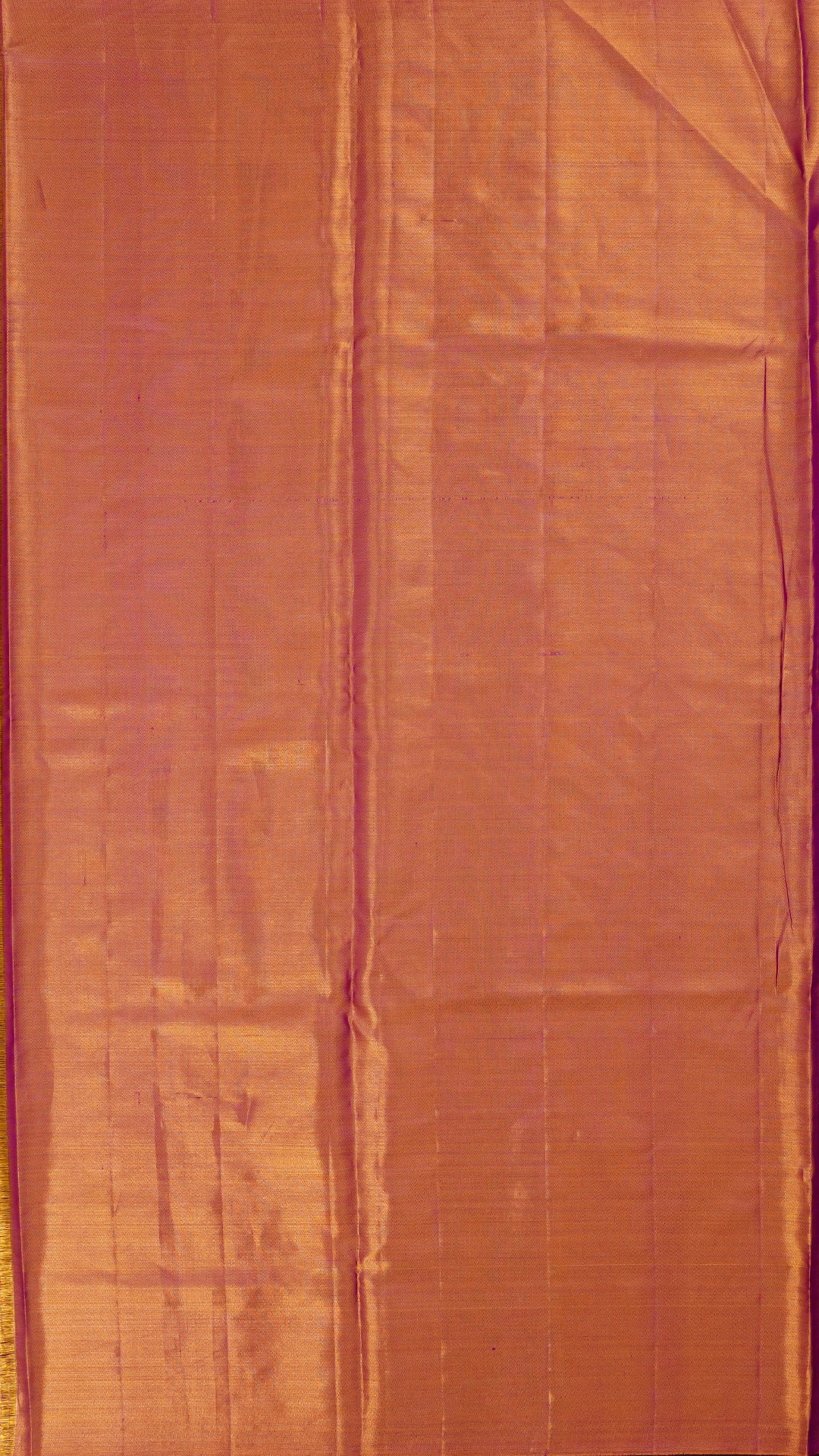 Gold Kanchipuram Saree with Multi-Colour Cross Checks