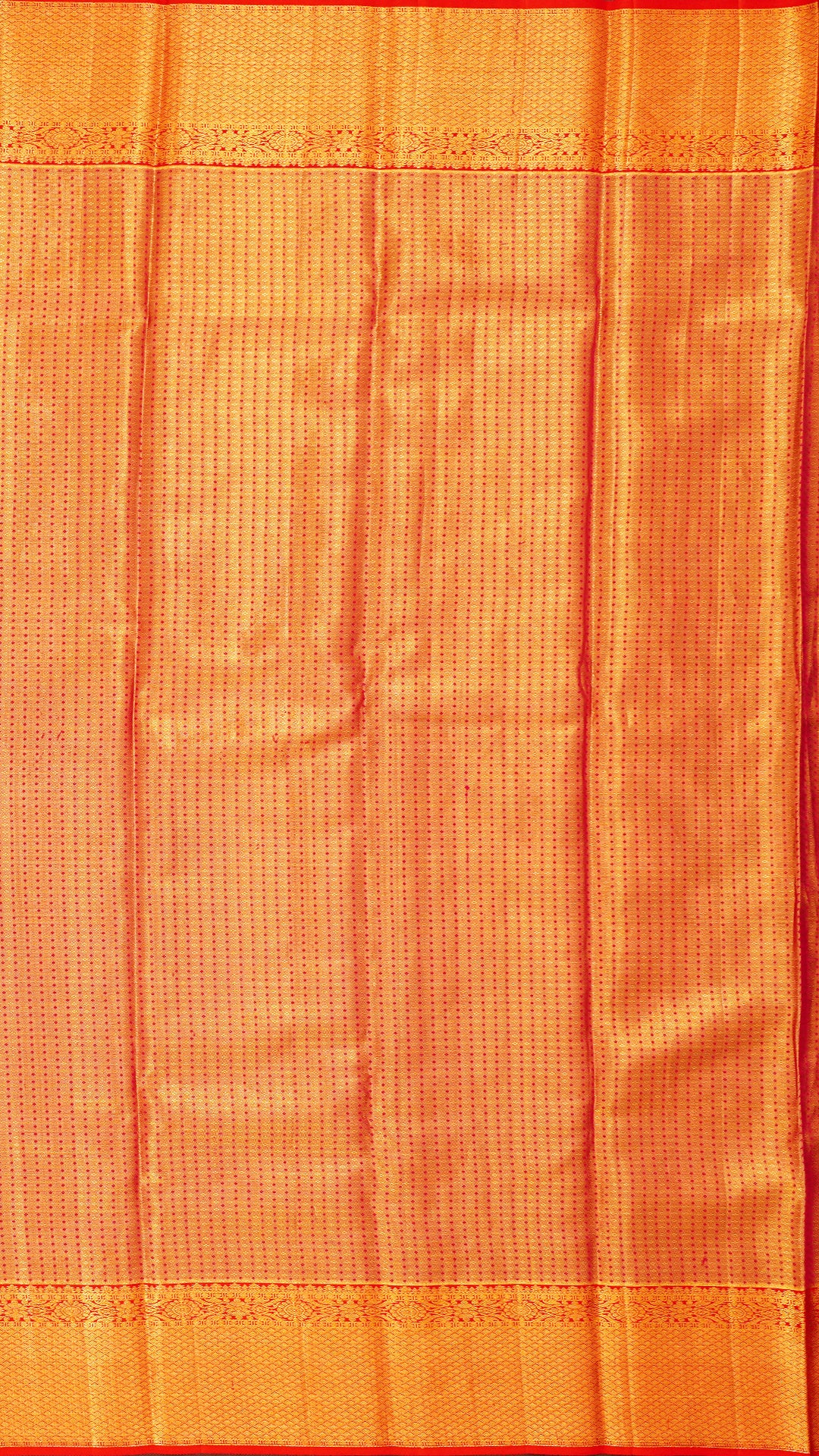 Golden Biscuit Kanchipuram Saree with Zari Border