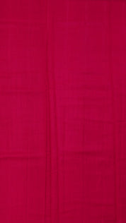 Beige Chiniya Silk Saree with Magenta Contrast Border