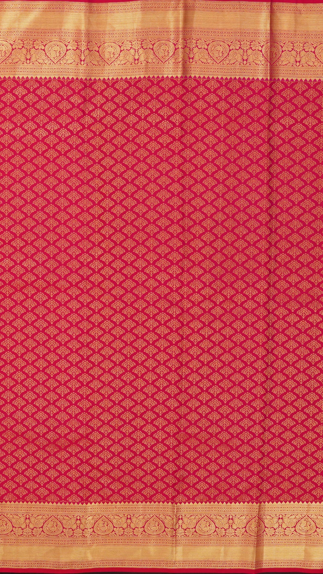 Red Kanchi Pattu Saree