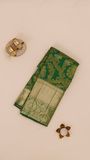 Green Bridal Saree