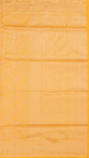 Apricot Banaras Silk Saree with Small Self Zari Border
