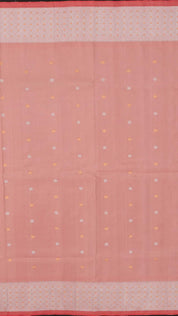 Peach Gadwal Pattu Saree