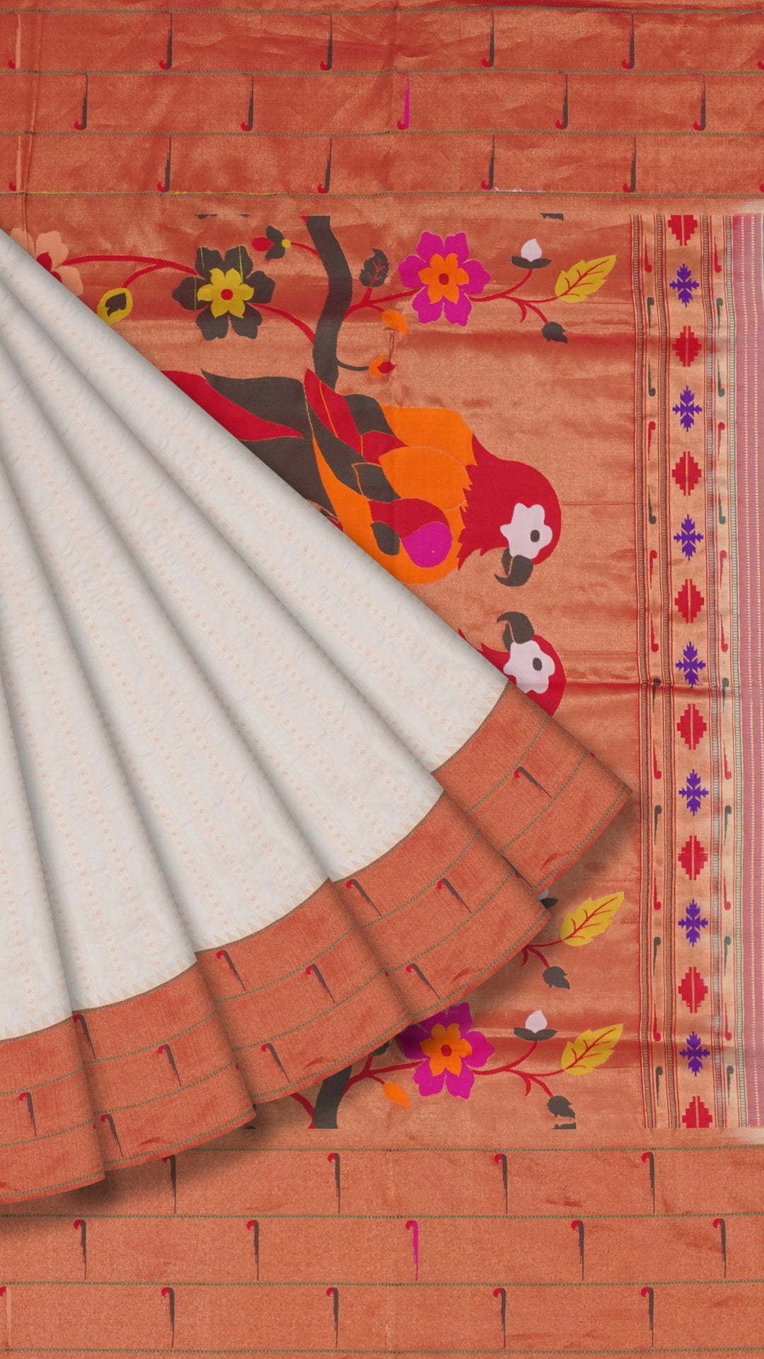 pure paithani silk saree