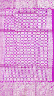 Violet Venkatagiri Silk Saree with butta