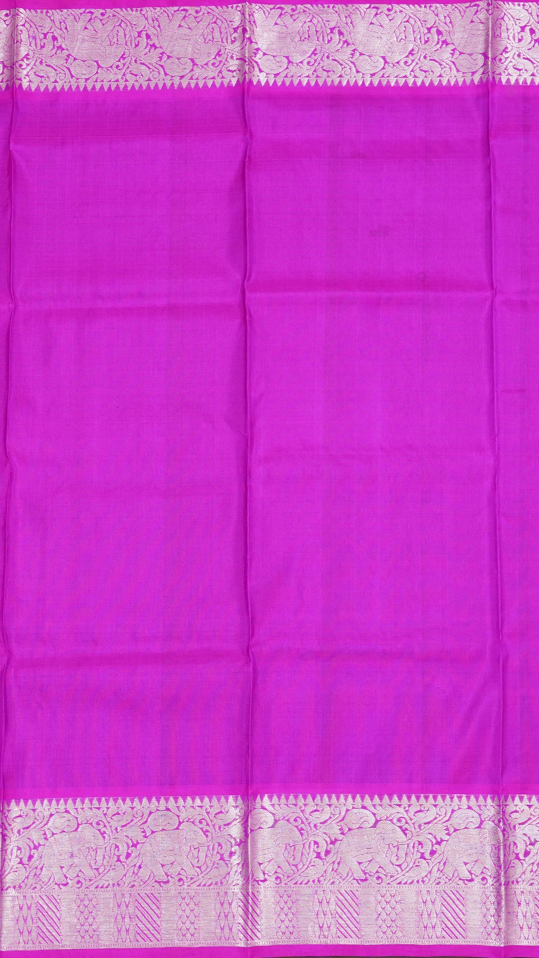 Violet Venkatagiri Silk Saree with butta