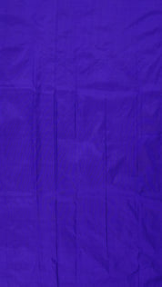 Royal Blue Banaras Saree with Silver Zari Border