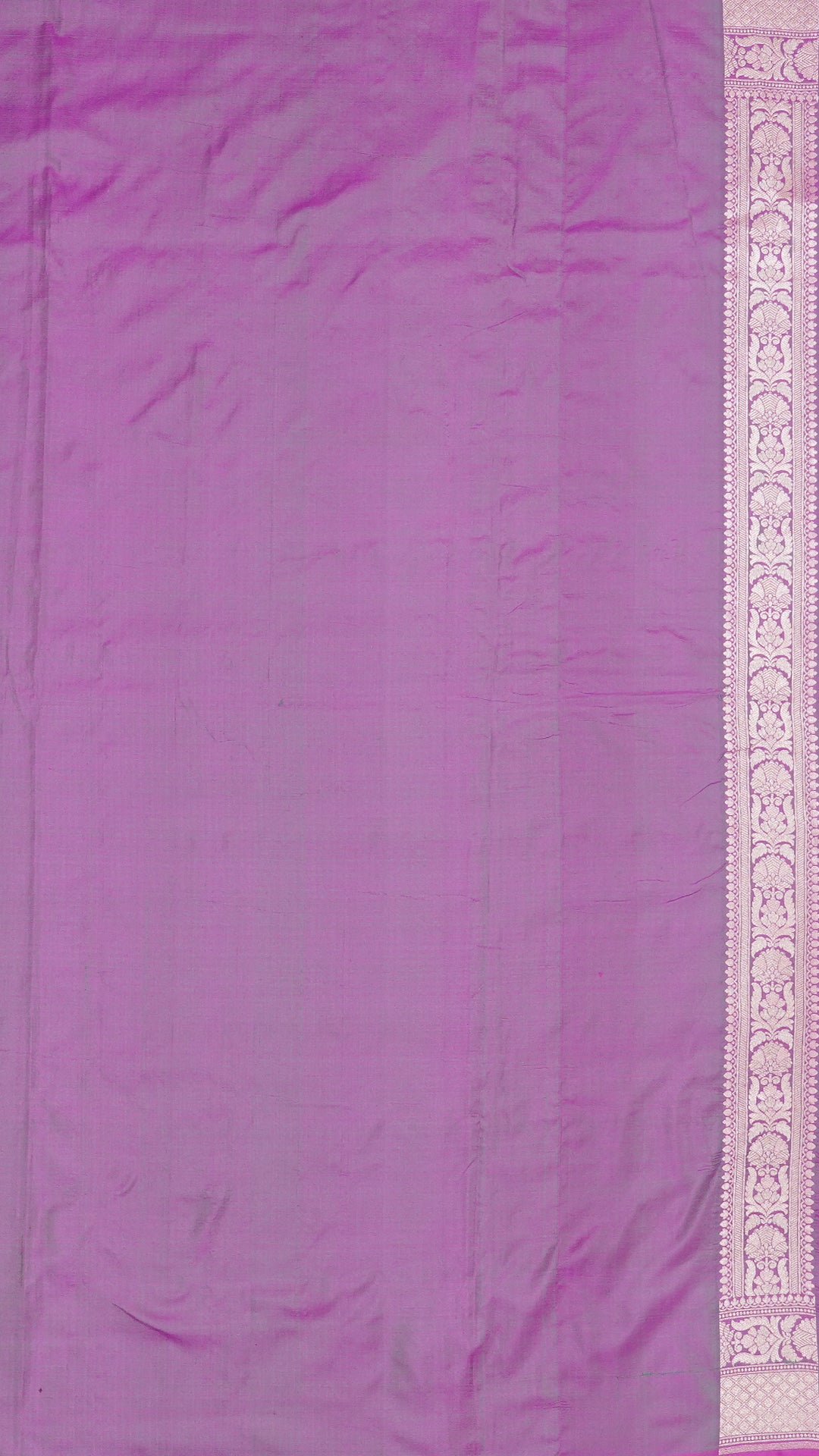 Elegant Beige Banarasi Silk Saree with Woven Zari