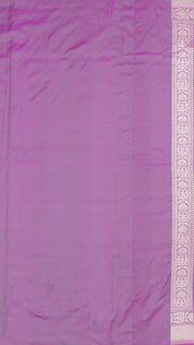 Elegant Beige Banarasi Silk Saree with Woven Zari