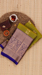 Mehendi Green Kanchipuram Saree