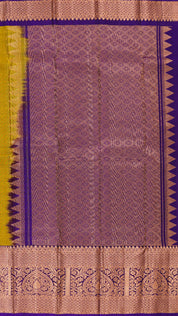 Mehendi Green Kanchipuram Saree