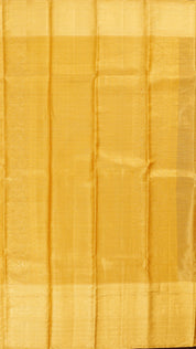 Golden Self Zari Kanchi Pattu Silk Saree with Tissue Border