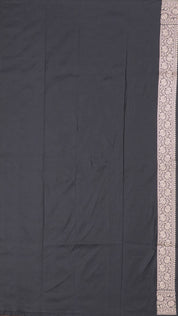 Elegant Black Banarasi Silk Saree with Zari â€“ Vaarahi Silks